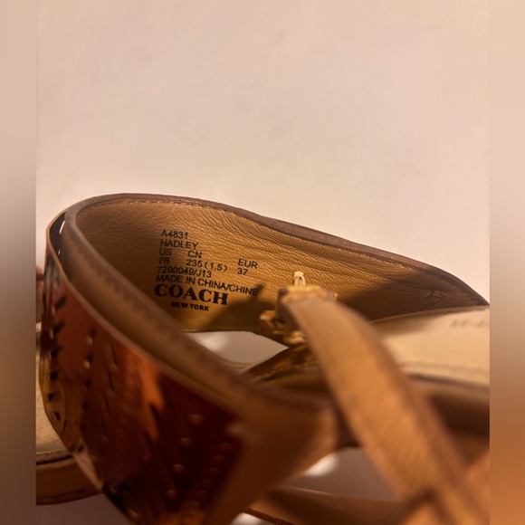 Coach Heeled Sandal - Picture 5 of 6